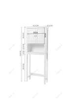 Load image into Gallery viewer, Freestanding Over-the-Toilet Storage Cabinet Living and Home 
