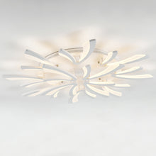 Load image into Gallery viewer, V Shaped Floral Modern Semi-Flush LED Ceiling Light Dimmable/Non-Dimmable Ceiling Lights Living and Home 
