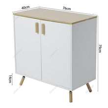 Load image into Gallery viewer, Modern Accent Storage Cabinet with Dual Doors Living and Home 
