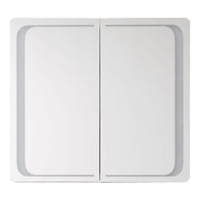 Load image into Gallery viewer, Double Door LED Bathroom Mirror Cabinet with Bluetooth Bathroom Mirror Cabinets Living and Home 
