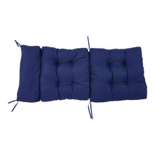 Load image into Gallery viewer, Livingandhome Adirondack Patio Chair Cushion - Blue

