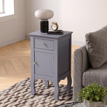 Load image into Gallery viewer, Wooden Bedside Side Table Nightstand with Drawer Living and Home 
