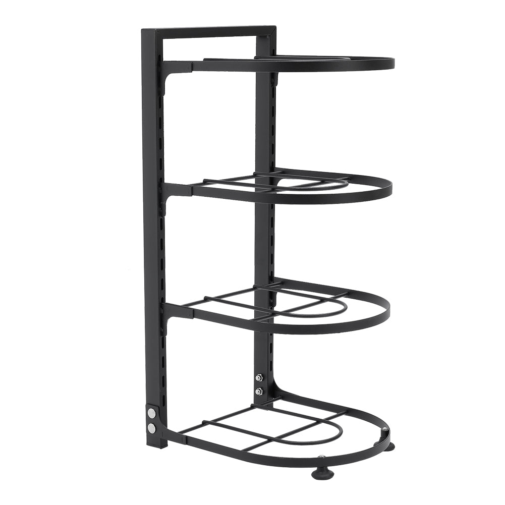 4-Tier Adjustable Kitchen Organizer Rack for Pot Pan, WM0221 (Ver.2)
