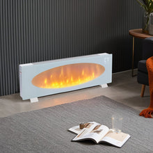 Load image into Gallery viewer, 42 Inch Freestanding Electric Fireplace 2000W 7 Vibrant Colours Wall Mounted Fireplaces Living and Home 
