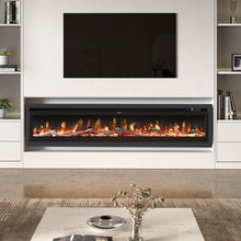 Load image into Gallery viewer, 40/50/60/70/80 Inch Electric Fireplace 9 Colour LED Flame Effect Heater With Remote Control Freestanding Fireplaces Living and Home 80 Inches Version A 
