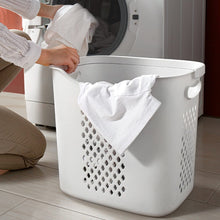 Load image into Gallery viewer, 2/3-Tier Bathroom Plastic Storage Trolley Laundry Basket Laundry Baskets Living and Home 
