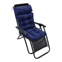 Load image into Gallery viewer, Livingandhome Adirondack Patio Chair Cushion - Blue
