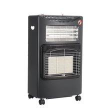 Load image into Gallery viewer, 4.2KW Electric and Gas Heater Movable Tank Cabin with Ceramic Infrared Heater Space Heaters Living and Home 
