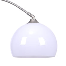 Load image into Gallery viewer, Arch Standing Floor Lamp, Orange/White Lampshade, Marble Base, Reading Light Floorlamp Living and Home 
