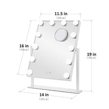 Load image into Gallery viewer, Adjustable Large Rectangular Lighted Makeup Mirror Living and Home 
