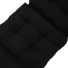 Load image into Gallery viewer, Livingandhome Adirondack Patio Chair Cushion - Black

