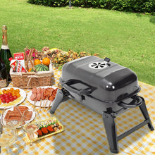 Load image into Gallery viewer, Livingandhome Portable Charcoal Grill BBQ for Outdoor Patio
