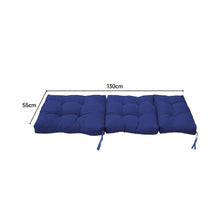 Load image into Gallery viewer, Livingandhome Adirondack Patio Chair Cushion - Blue
