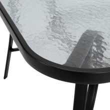 Load image into Gallery viewer, Patio Table Garden Coffee Table Rectangle Dining Table with the Umbrella Stand Hole Garden Dining Table Living and Home 
