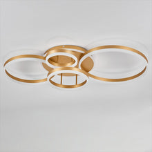 Load image into Gallery viewer, 2/3.5 ft Circles Ceiling Light with LED Dimmable/Non-Dimmable Ceiling Lights Living and Home 
