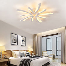 Load image into Gallery viewer, V Shaped Floral Modern Semi-Flush LED Ceiling Light Dimmable/Non-Dimmable Ceiling Lights Living and Home 5 Shades Dimmable 
