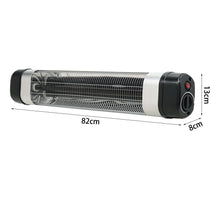 Load image into Gallery viewer, 2kW Adjustable Garden Outdoor Warmer Wall Mounted Patio Heater Pink Light patio heater Living and Home 
