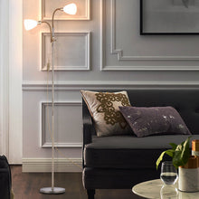 Load image into Gallery viewer, Double Heads Floor Lamp Lighting Living and Home Brass 
