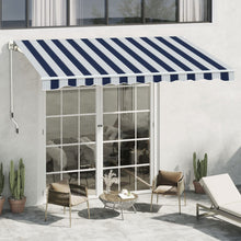 Load image into Gallery viewer, Outdoor Retractable Patio Manual Shelter Awning Canopy for Window and Door Patio Awnings Living and Home 
