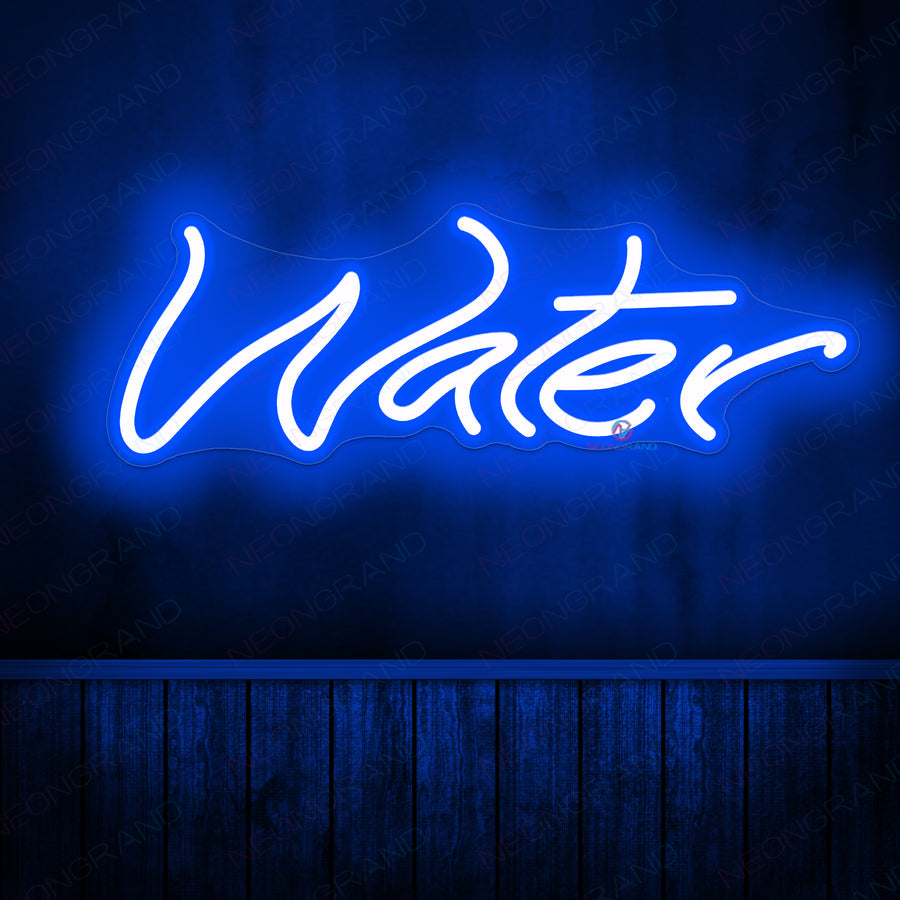 Water Neon Sign Led Light