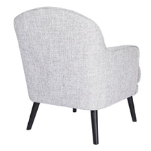 Load image into Gallery viewer, Buttoned Leisure Wingback Armchair, Light Grey
