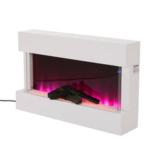 Load image into Gallery viewer, Electric Fireplace Remote Timer Adjustable Flame Effect
