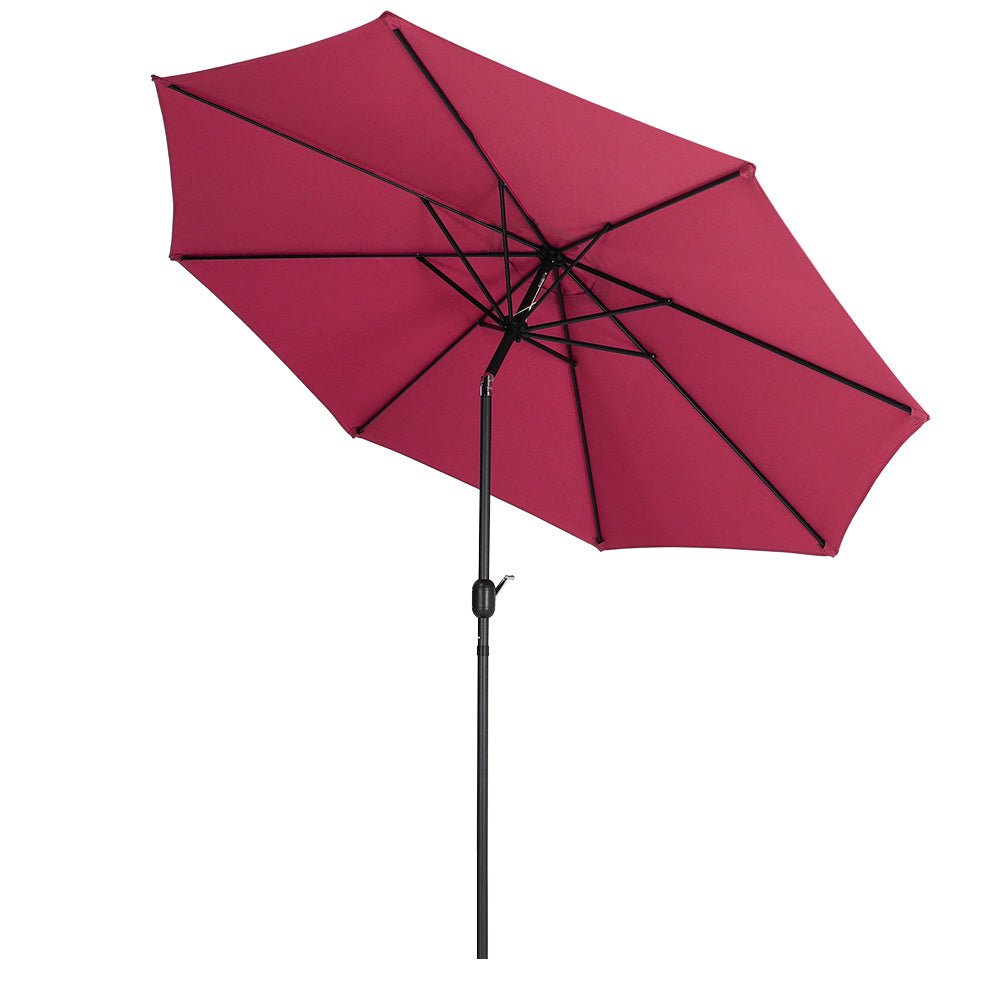 3M Round Sunshade Parasol Umbrella Easy Tilt Without Base