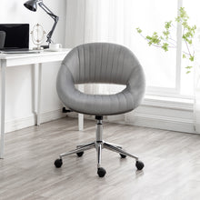 Load image into Gallery viewer, Office Luxury Velvet 360°Swivel Rocking Chair Computer Desk Seat
