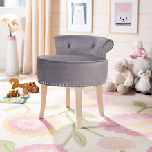 Load image into Gallery viewer, Velvet Vanity Dressing Table Stool Piano Chair
