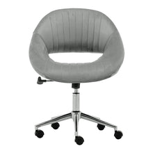 Load image into Gallery viewer, Office Luxury Velvet 360°Swivel Rocking Chair Computer Desk Seat
