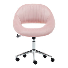 Load image into Gallery viewer, Office Luxury Velvet 360°Swivel Rocking Chair Computer Desk Seat
