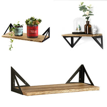 Load image into Gallery viewer, Floating Shelf Shelves Display Wall Mounted Wooden Bookcase Unit Rack Storage
