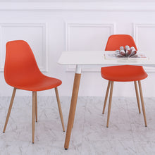 Load image into Gallery viewer, Set of 4 Modern Plastic Dining Chairs
