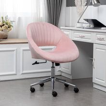 Load image into Gallery viewer, Office Luxury Velvet 360°Swivel Rocking Chair Computer Desk Seat
