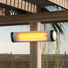 Load image into Gallery viewer, Winter Wall Mounted Electric Patio Heater with Remote Control
