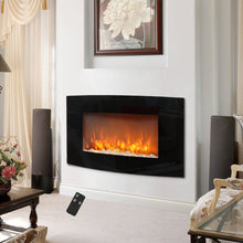 Load image into Gallery viewer, Wall Mounted LED Electric Fireplace
