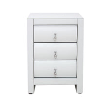 Load image into Gallery viewer, 3-Drawer Bedside Table Cabinet Bedroom Furniture Nightstand
