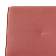 Load image into Gallery viewer, Velvet Simple 2 Seater Sofa Bed, Pink
