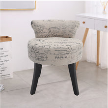 Load image into Gallery viewer, Bedroom Padded Low Back Piano Dressing Table Stool
