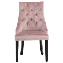 Load image into Gallery viewer, Modern Velvet High Wing Dining Chair
