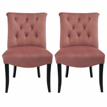 Load image into Gallery viewer, Set of 2 Contemporary Chesterfield Dining Chairs
