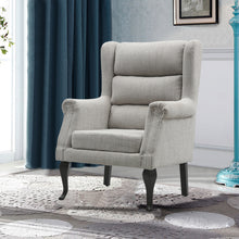 Load image into Gallery viewer, Corduroy High Back Accent Armchair
