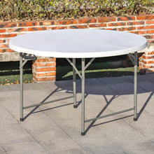 Load image into Gallery viewer, Outdoor Portable Camping Plastic Folding in Half Table Large Dining Table
