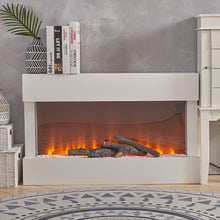 Load image into Gallery viewer, Electric Fireplace Remote Timer Adjustable Flame Effect
