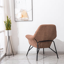 Load image into Gallery viewer, Modern Linen Tub Chair Armchair, Coffee
