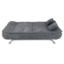 Load image into Gallery viewer, Grey Shell 3 Seater Recliner Sofa Bed
