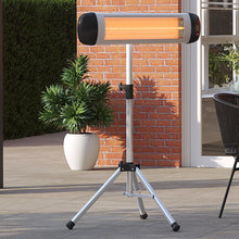 Load image into Gallery viewer, Portable Electric Patio Heater with Adjustable Tripod Stand
