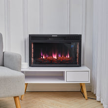 Load image into Gallery viewer, Electric Fireplace Recessed Fire Heater With Remote, WiFi Control
