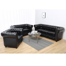 Load image into Gallery viewer, Buttoned Chesterfield Sofa Lounge Tub Armchair , One Seater
