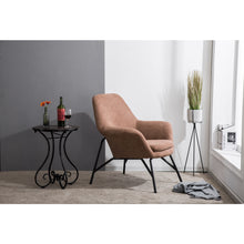 Load image into Gallery viewer, Modern Linen Tub Chair Armchair, Coffee
